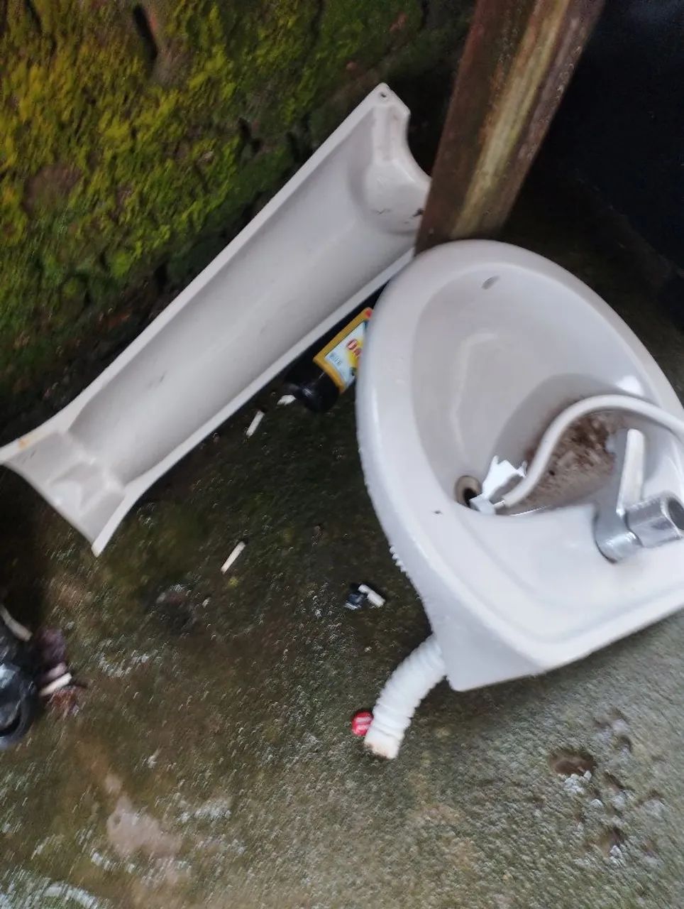Kit lavabo de banheiro 