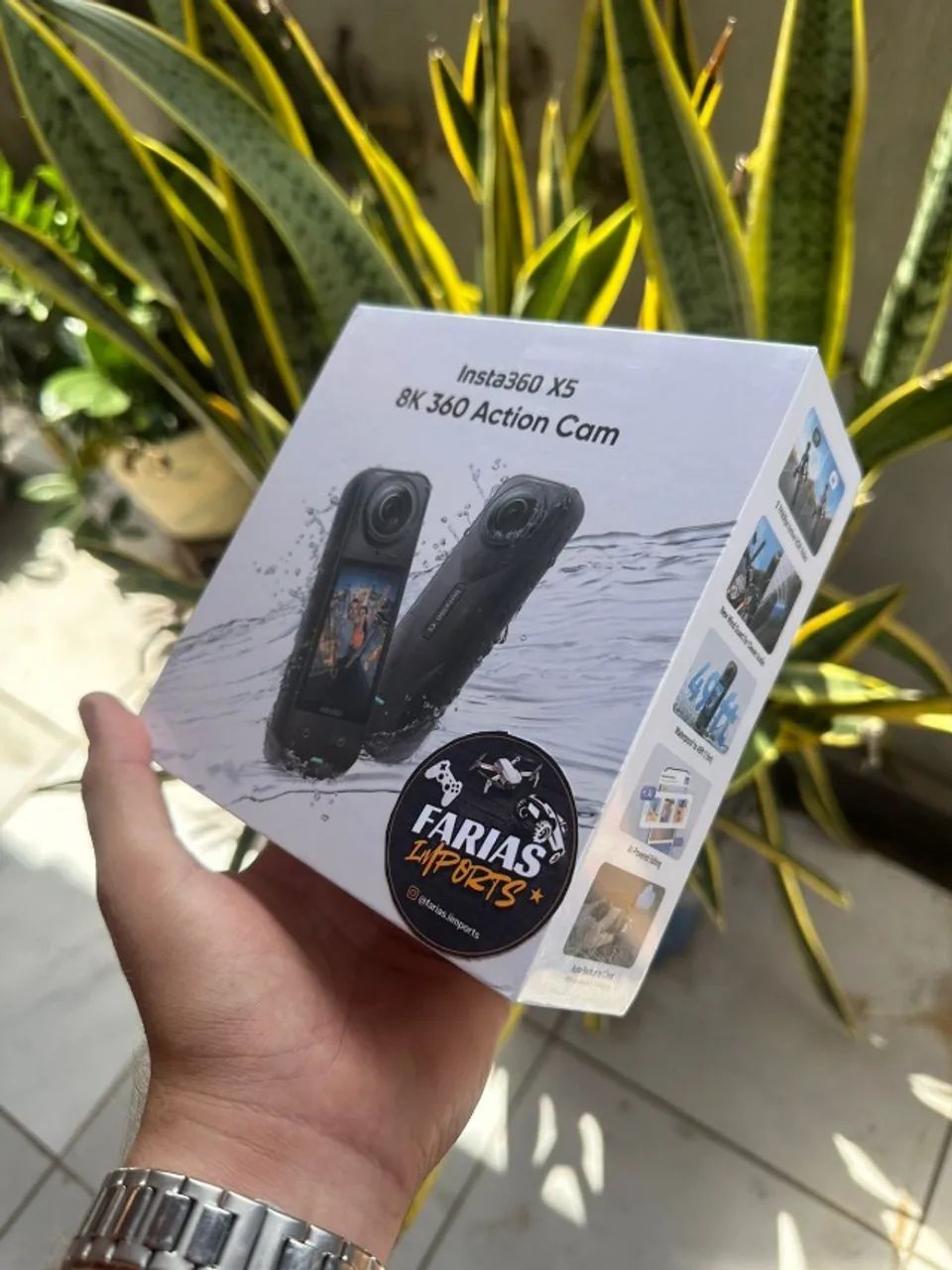 Insta 360 x5 Nova Lacrada