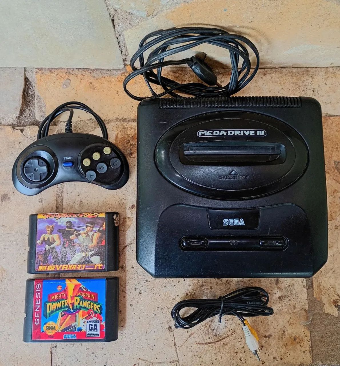 Mega Drive III Completo! (Obs: Falta Tampa Lateral) - Consoles de