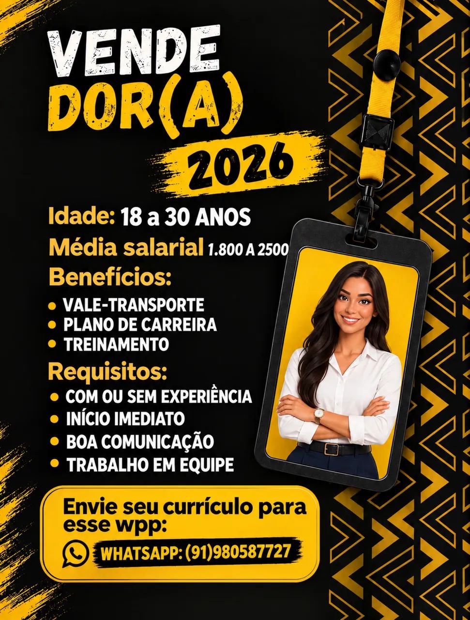 Vagas disponíveis 
