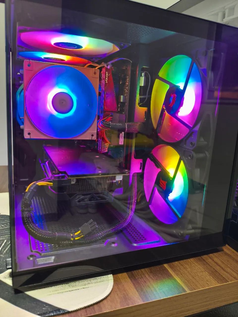Pc gamer I3-10100F + RX 590 8GB - Foto 2