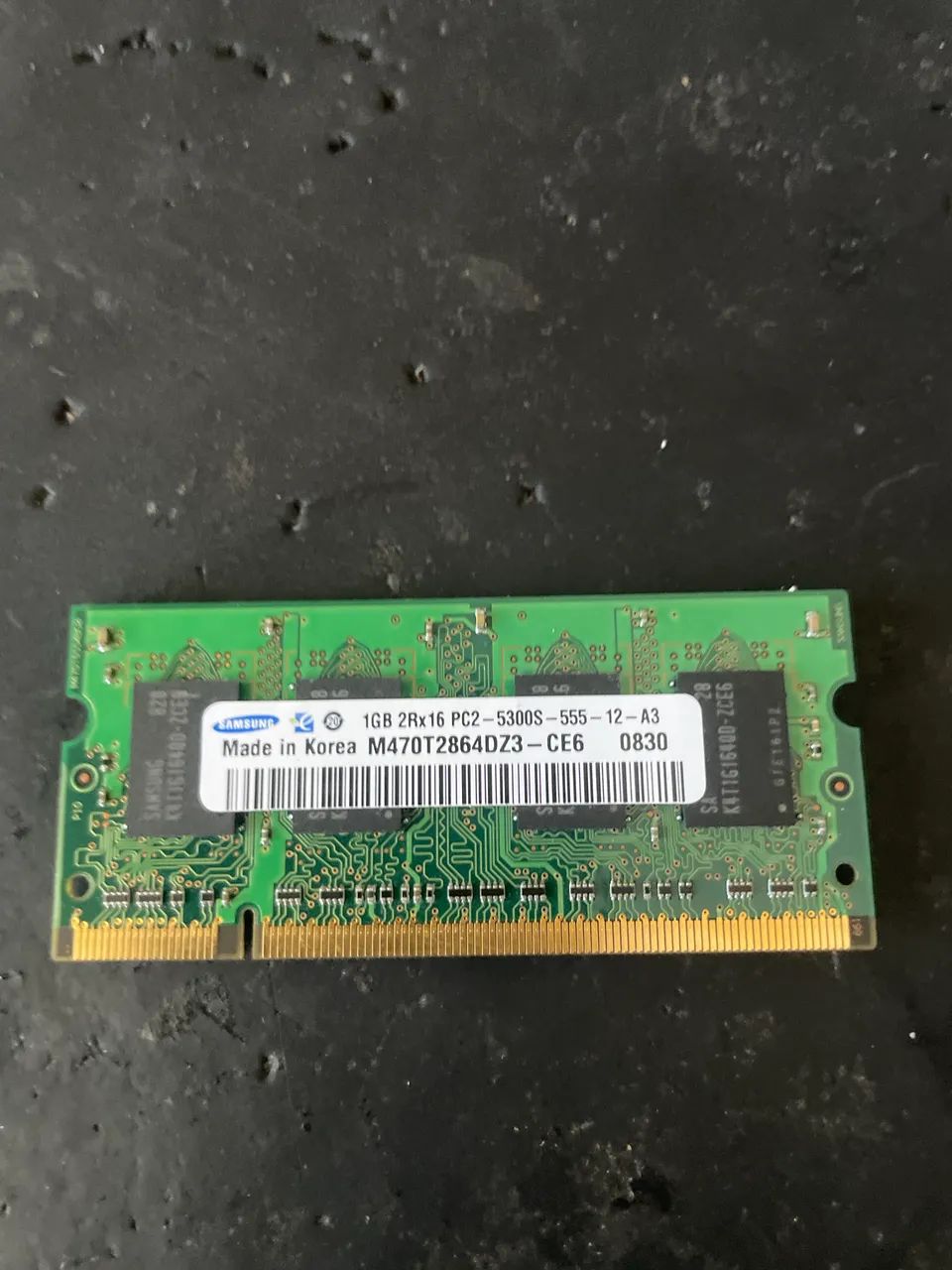 Memória DDR2 1gb 100%