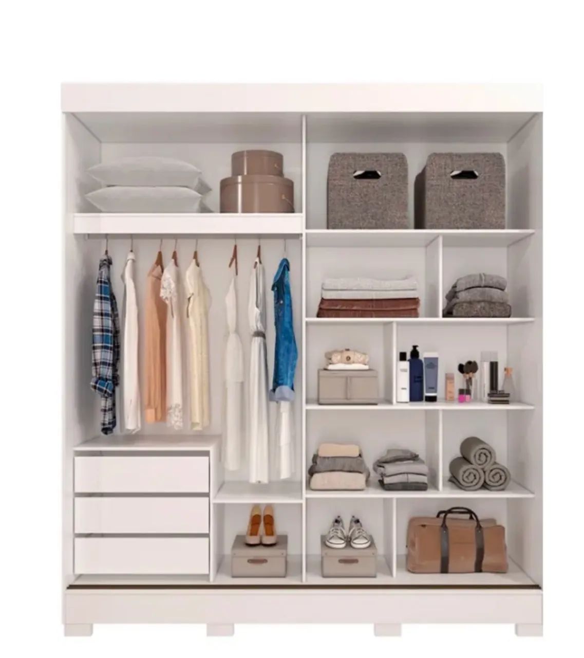 Guarda roupa com espelho  - Foto 3