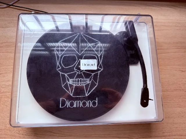 Vitrola Toca Discos Diamond White + Brinde - Foto 5