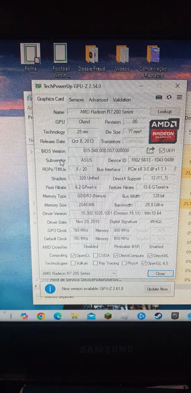 AMD R7 240 2gb Asus - Foto 4