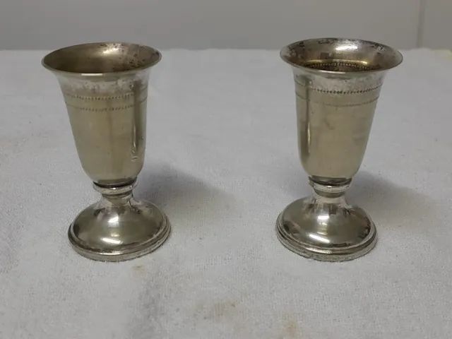 Castiçais Vintage Prata Rival Rio - Colecionáveis