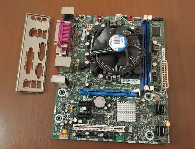 kit placa mae intel core i3 3240 3,4ghz 4gb 1333mhz - Foto 2