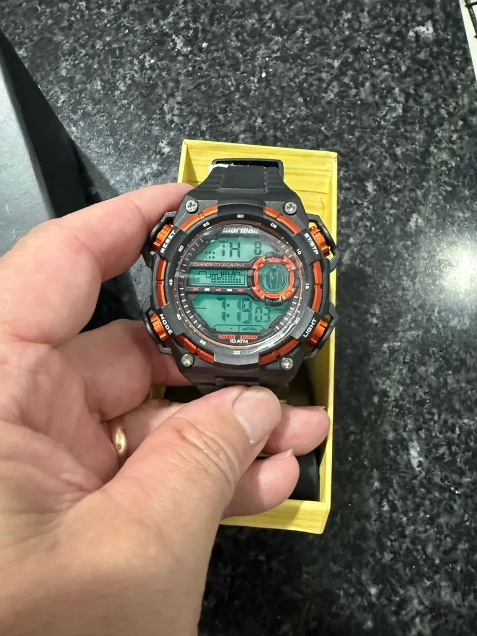 Relógio mormaii estilo gshock original zero sem uso - Foto 2