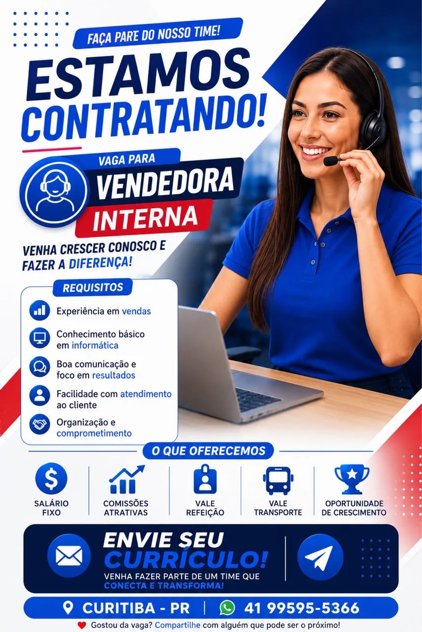 * VENDEDORA INTERNA* 1