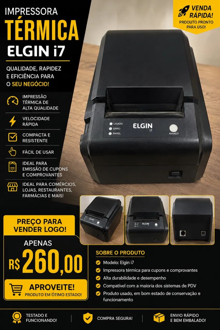 Impressora Elgin 7 