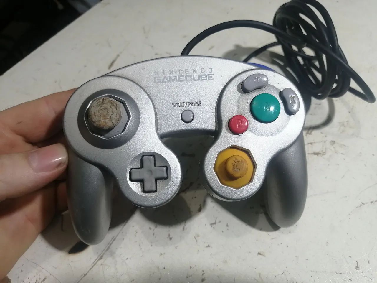 Controle game cube Nintendo 2 unidades! - Foto 2