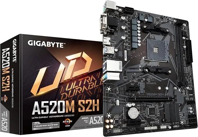 Kit Ryzen 5 5600gt + placa mãe a520m gigabyte - Foto 2