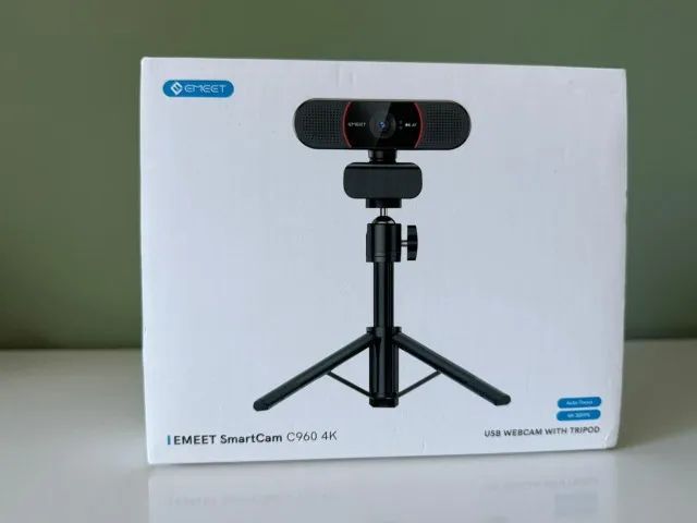 Webcam MEET C960 4K com Tripé - Alta Qualidade - Foto 4