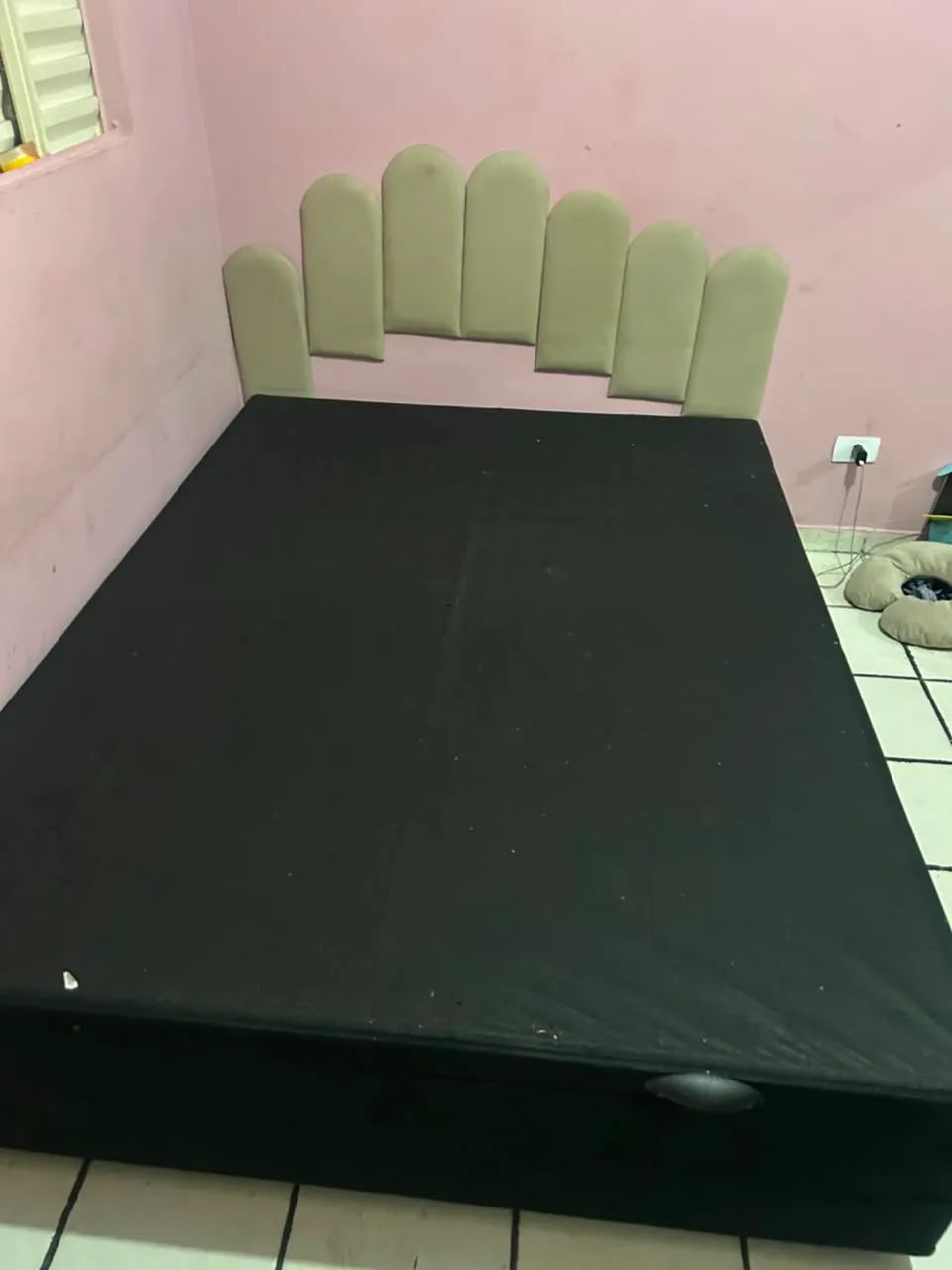 Cama de casal baú e colchão  - Foto 2