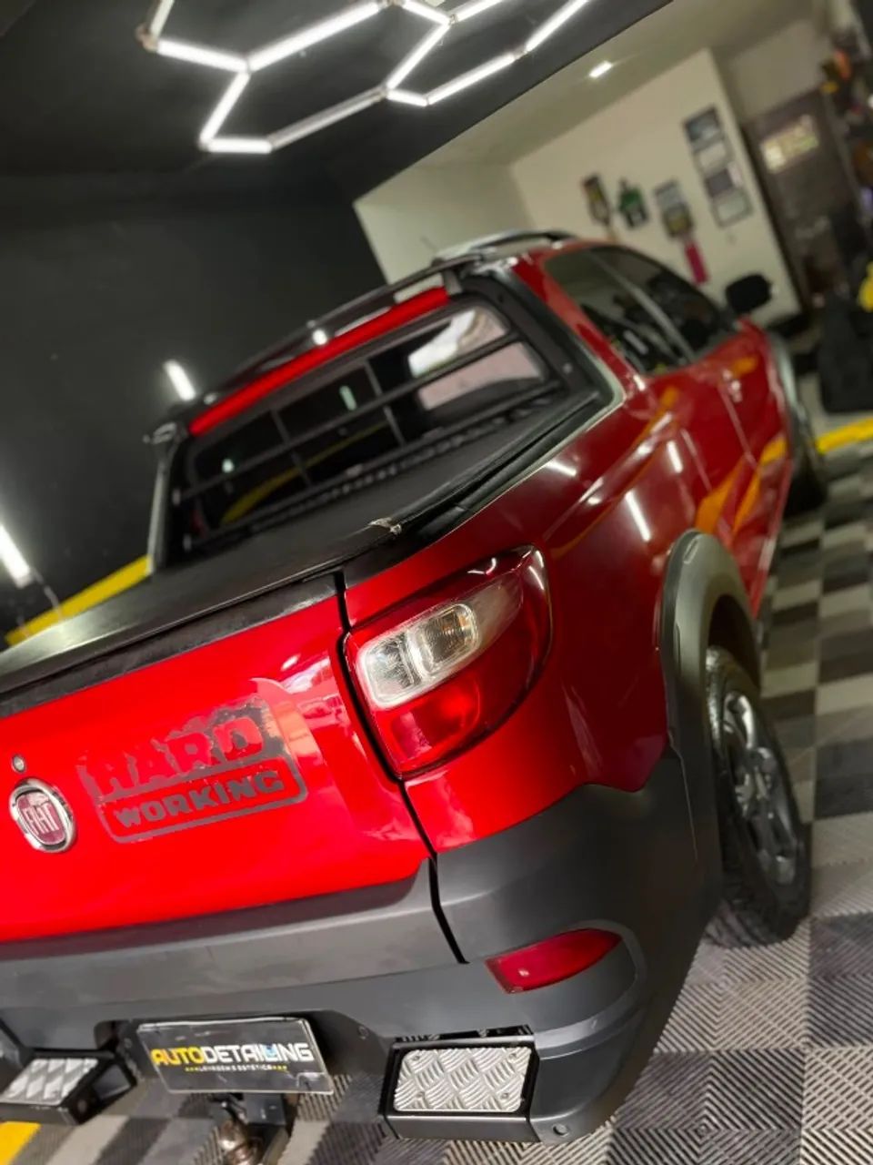 Fiat Strada Working Hard 1.4 Fire Flex 8V CD 2018 - Foto 5