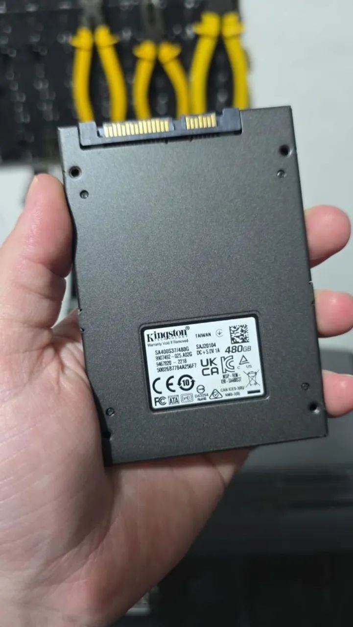 SSD 480 semi novo - Foto 2