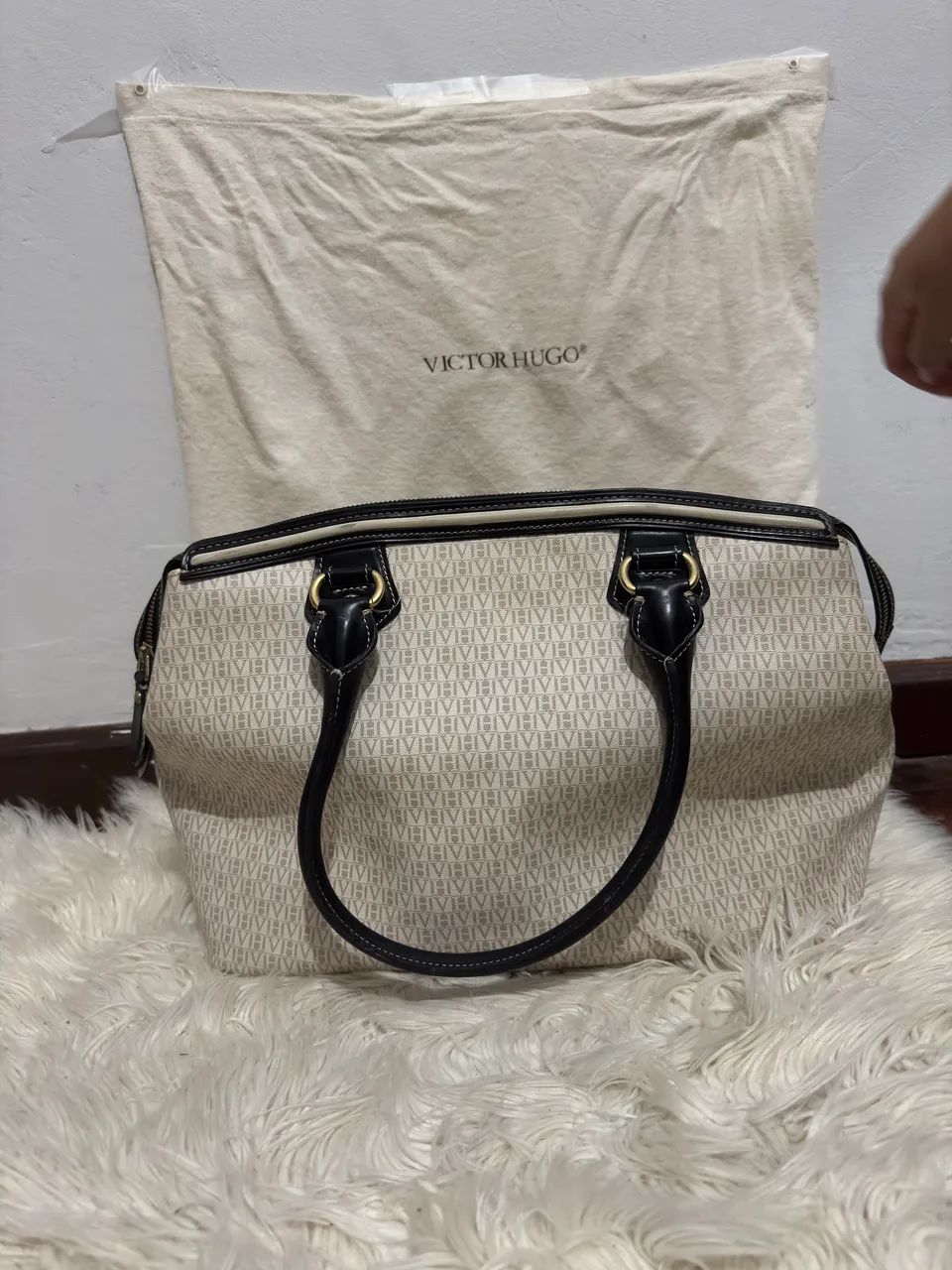 Bolsa Victor Hugo Branca - Foto 4