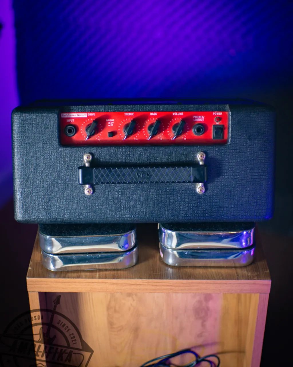 Amplificador Vox Pathfinder Bass 10 para Baixo - Instrumentos