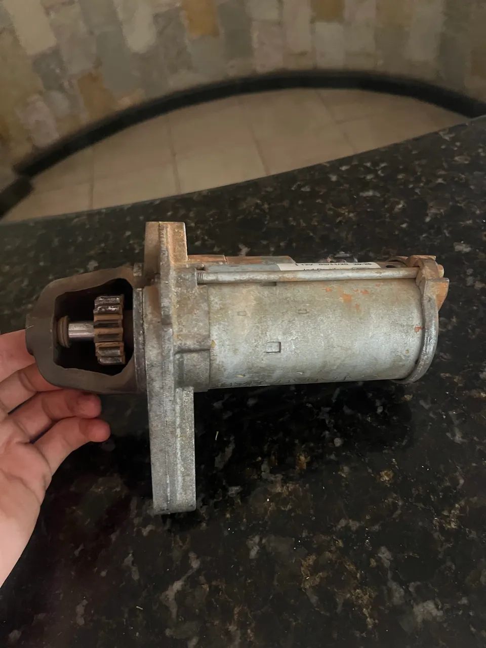Motor de arranque Arg/Cronos Bosch original com avaria