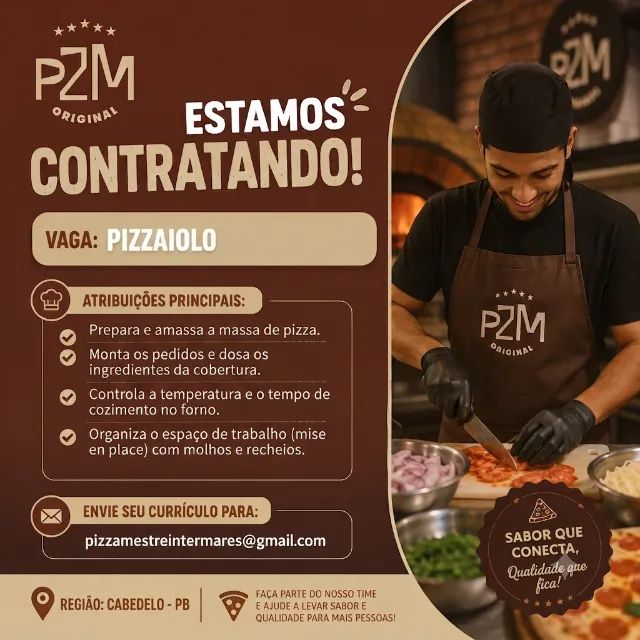 Vagas para Pizzaria - Foto 2