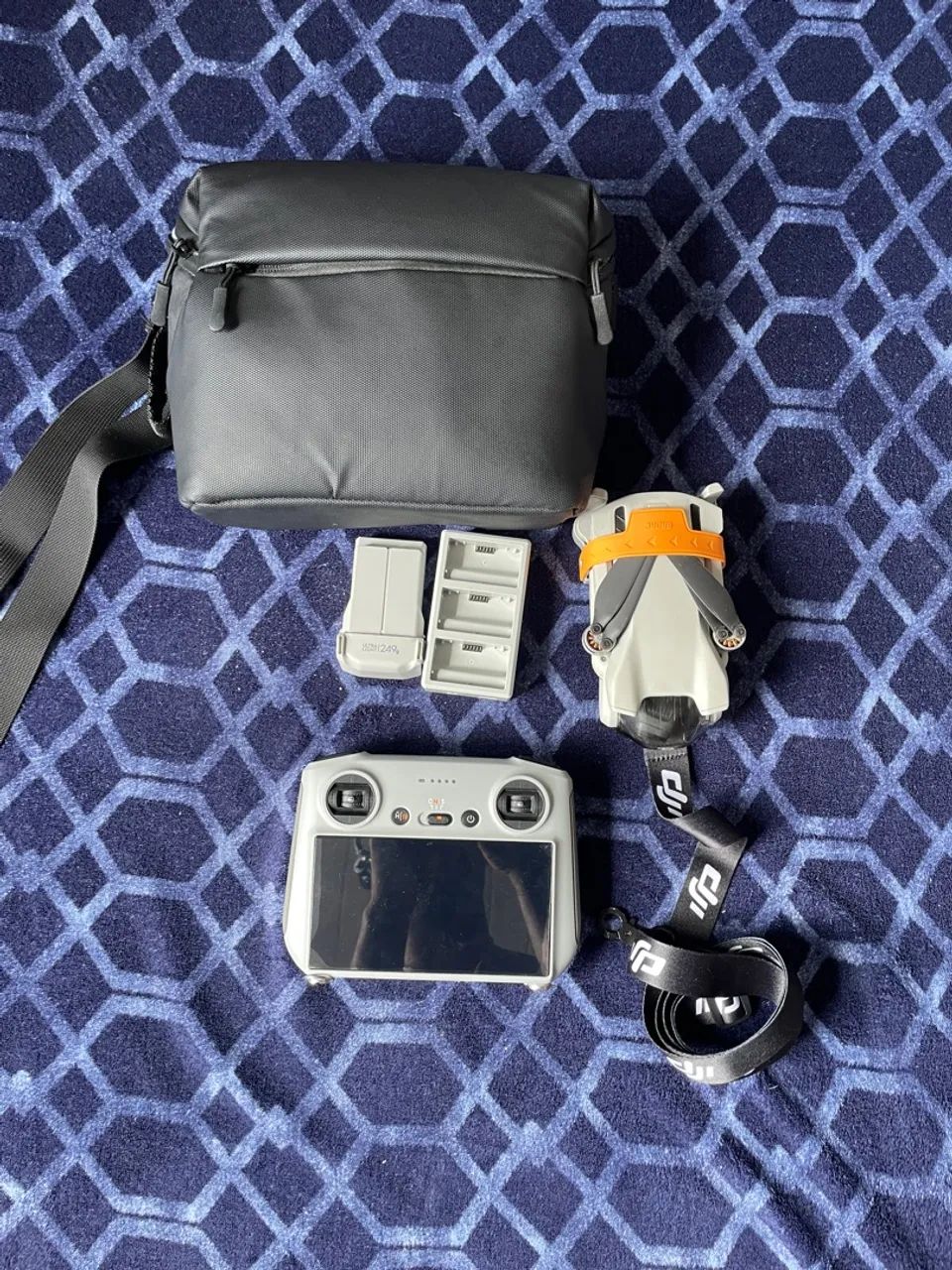 drone dji mini 3 com tela