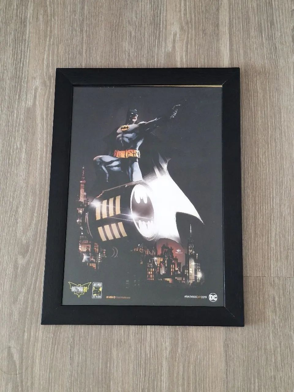 Quadro Parede - Exposição Batman 80 anos 2019
