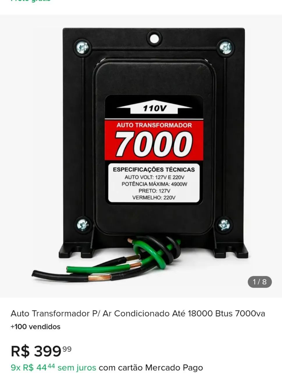 Transformador 127/220