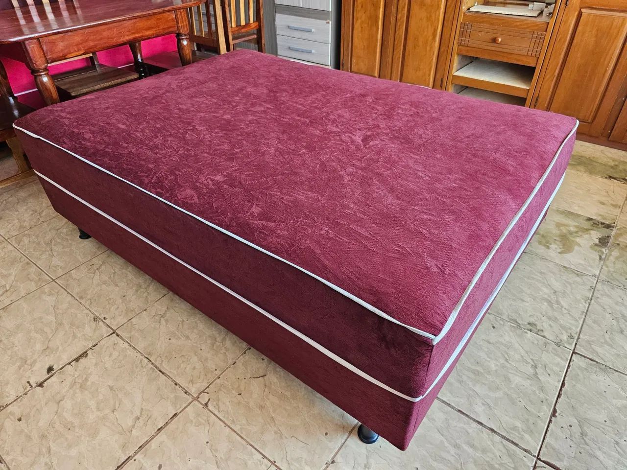 Cama unibox nova molas ensacada  - Foto 2