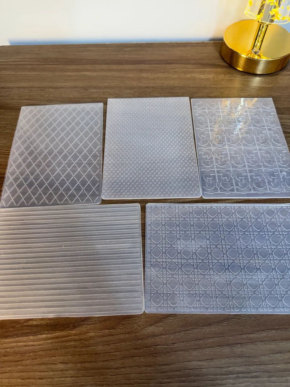 Mimo embossing usada acompanha placas e facas - Foto 4