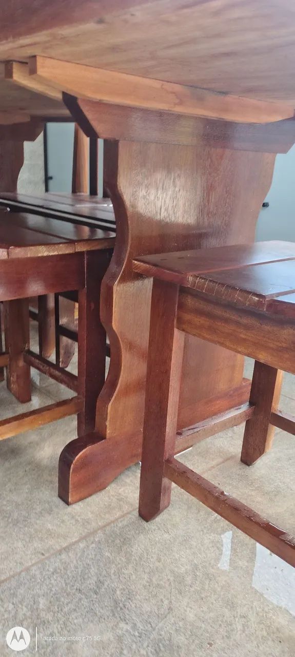 Mesa com 6 cadeiras em angelin nova  - Foto 3