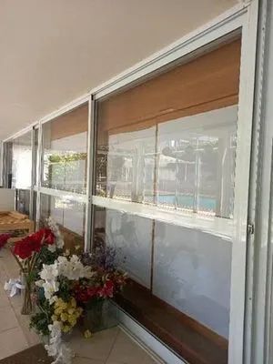 10 Portas de vidro com esquadria de alumínio de correr, de 4 a 4,8 metros. Várias medidas  - Foto 2