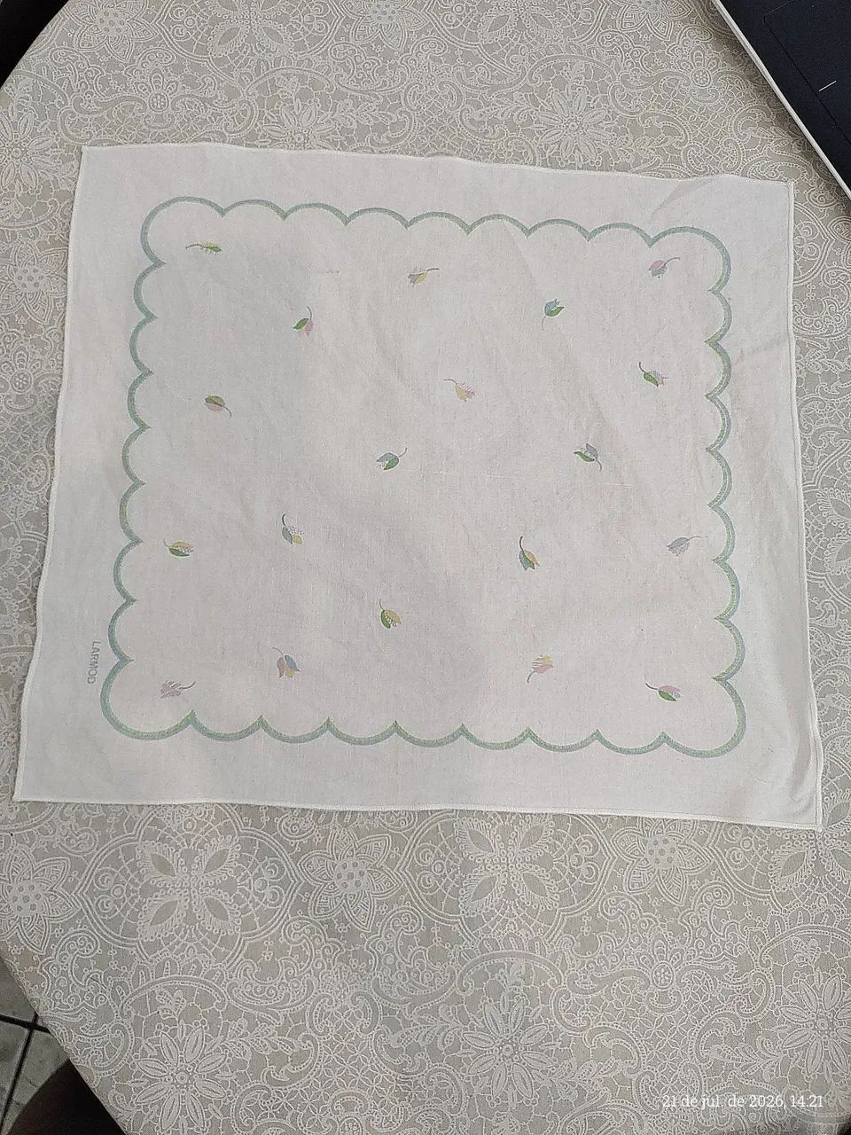 Guardanapo tecido algodão 4 unidades 