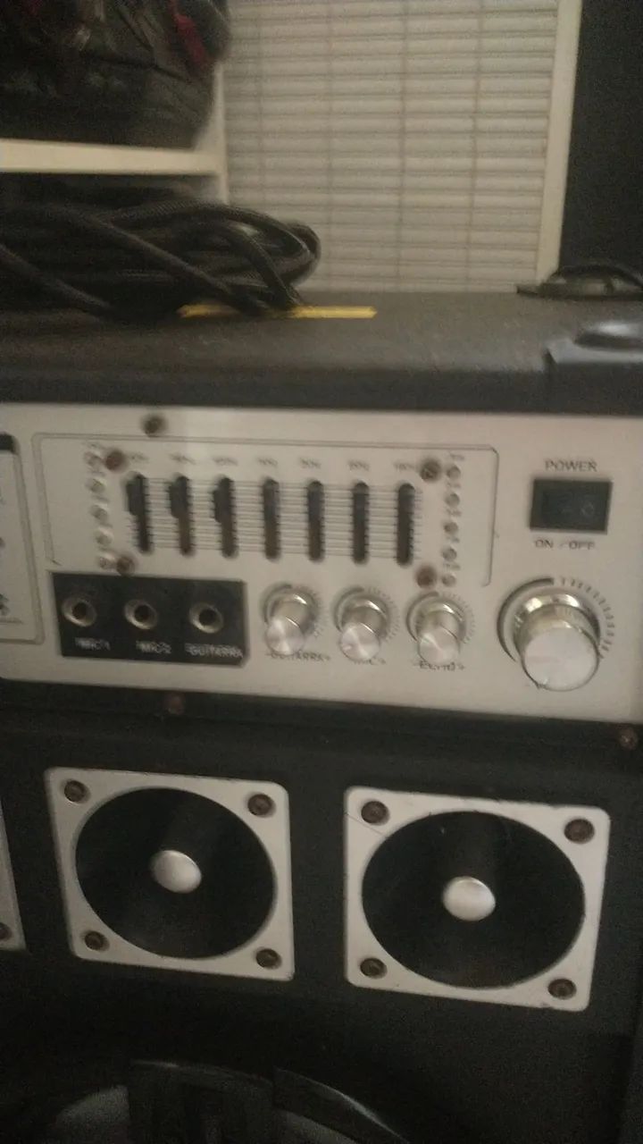Caixa de som amplificada estado de novo funcionando perfeitamente  - Foto 2