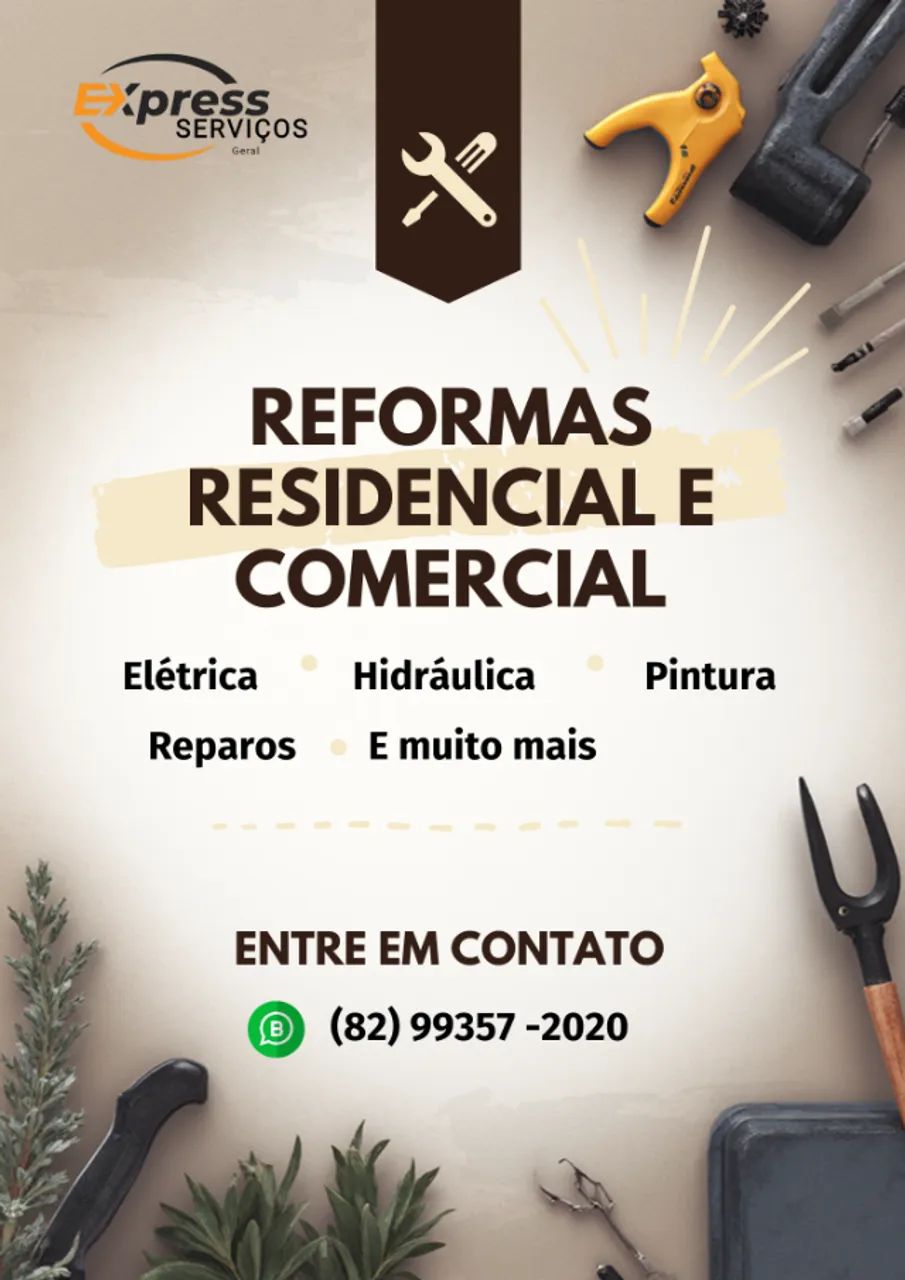 REFORMAS RESIDENCIAL E COMERCIAL 