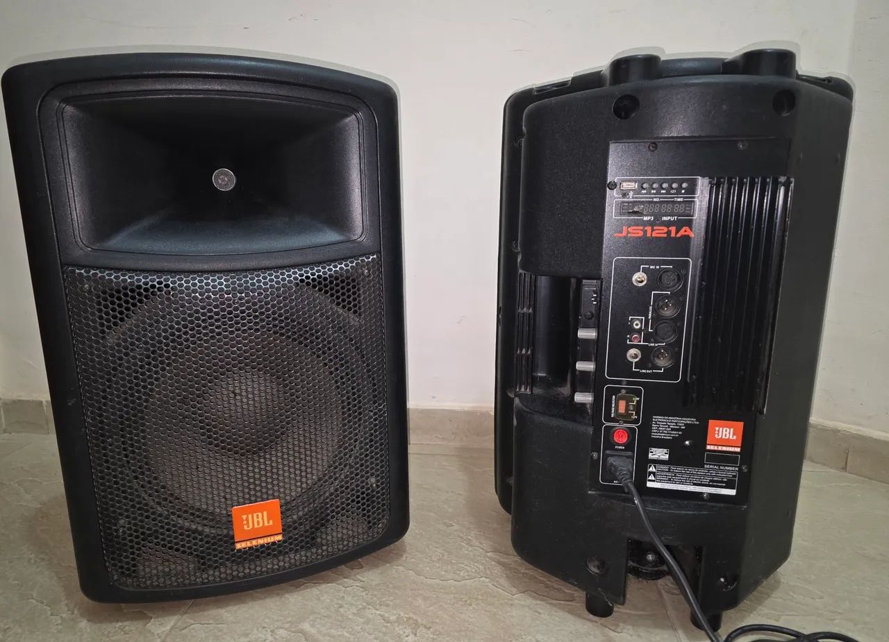Caixa ativa  JBL SELENIUM JS 121A - Foto 2