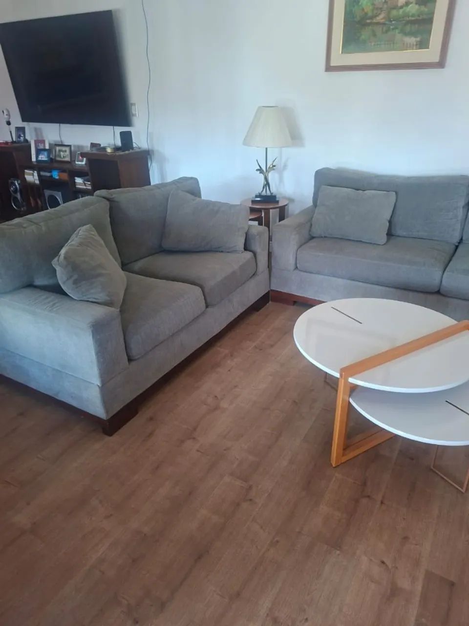 Conjunto de sofás 3 e 2 lugares - Foto 3