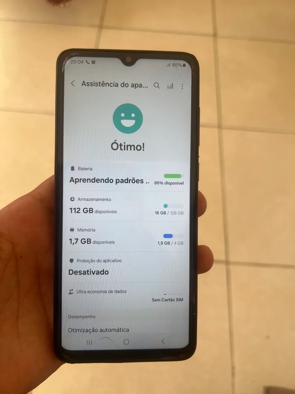 A05 unico dono 128 gb
