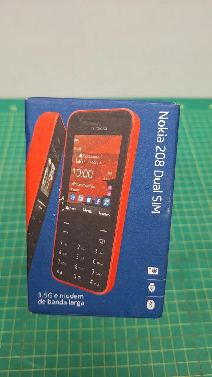 Celular Nokia 208 dual SIM lacrado 