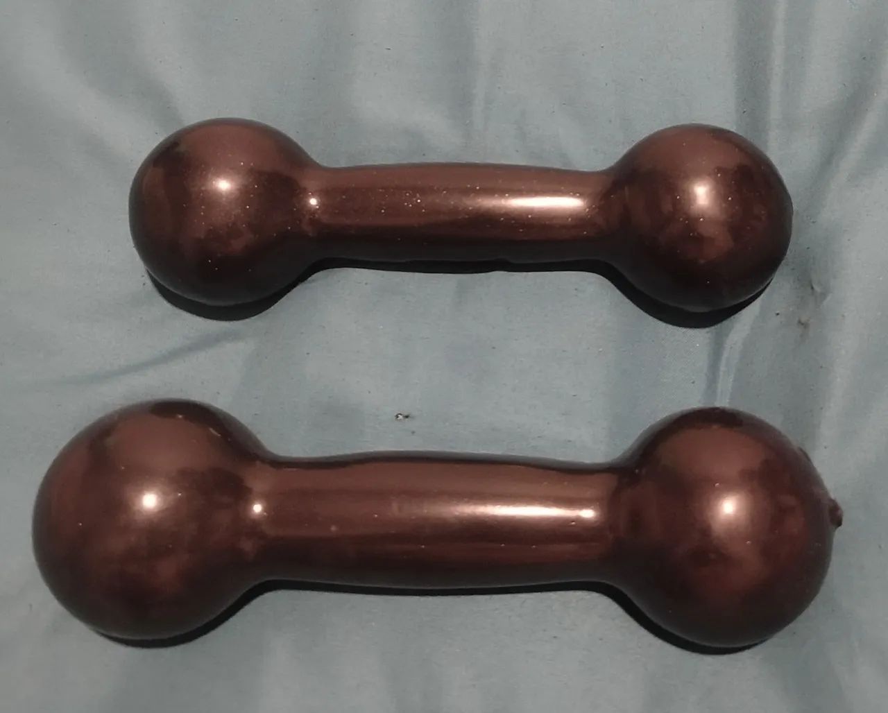 Par de Halteres 2 kg cada (4 kg total) - novo