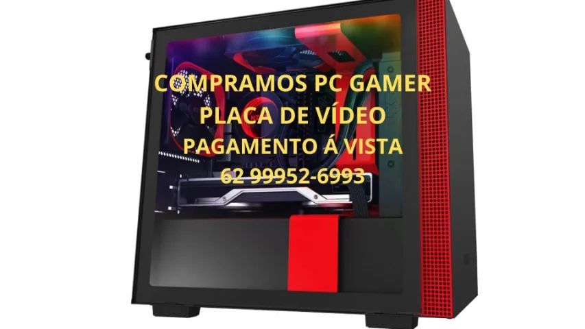PC GAMER E PLACA DE VIDEO PAGAMENTO Á VISTA