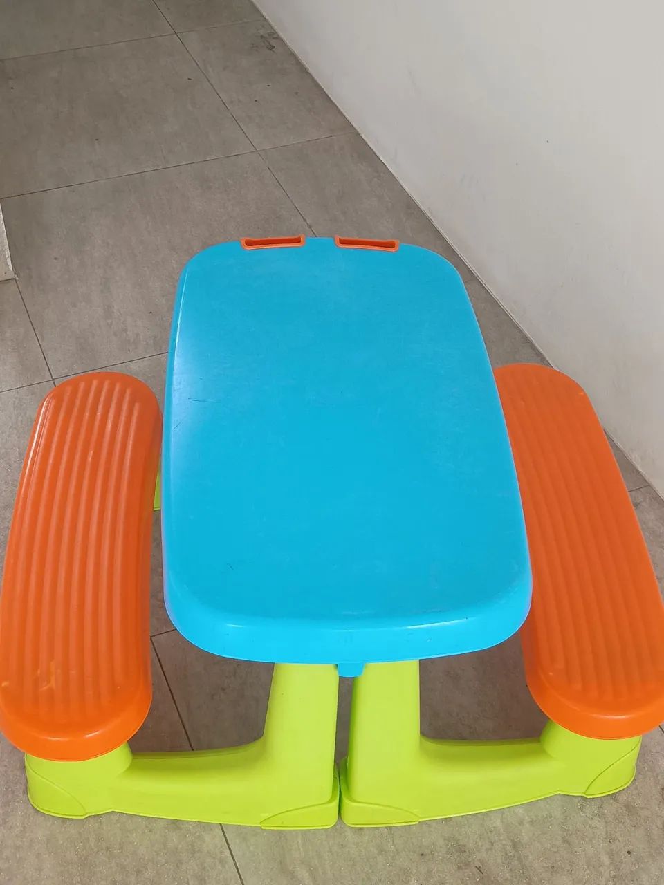 Mesa piquenique infantil 
