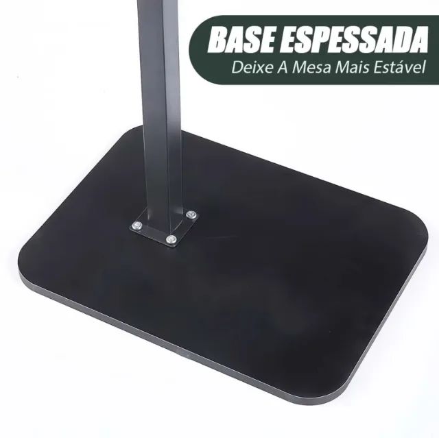 Mesa Lateral para Cama Sofá Computador Notebook com Ajuste de Altura - Foto 4