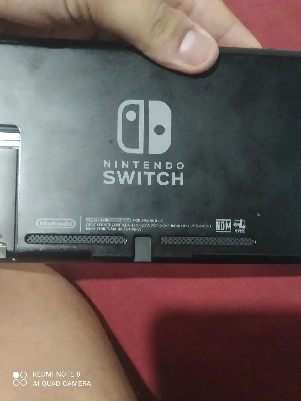 Nintendo Switch V2 (só console e controle)  - Foto 5