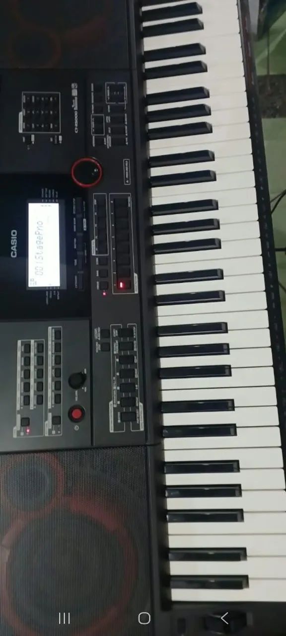 Teclado e mesa 6 canais