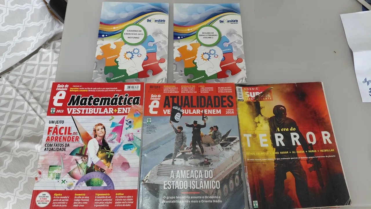 Material para vestibular