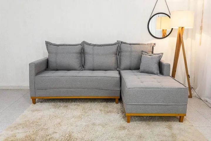 SOFÁ MILÃO COM CHAISE  2.30M MOLAS ENSACADAS. PRONTA ENTREGA. - Foto 3