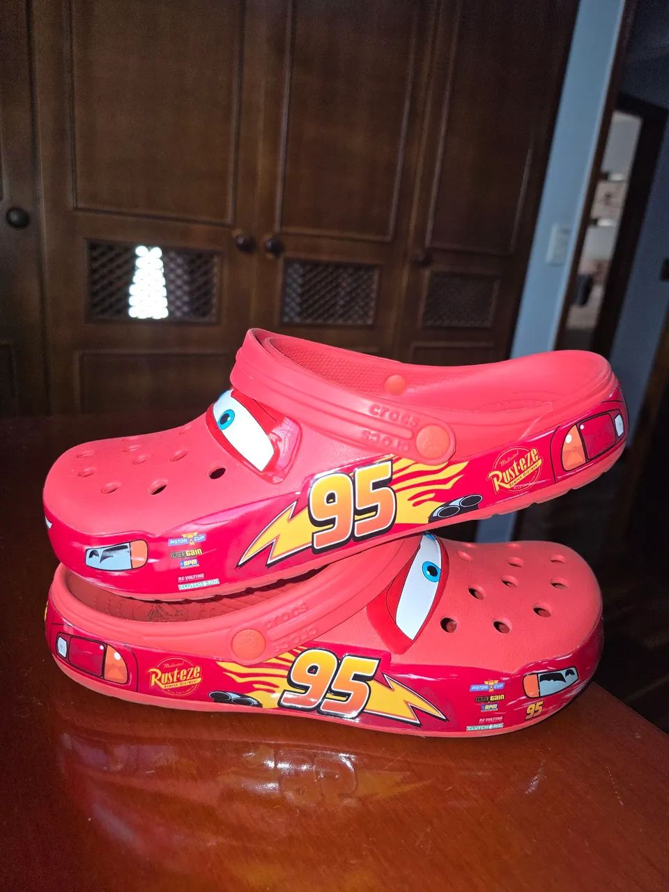 Crocs Relampago McQueen - Original com LED