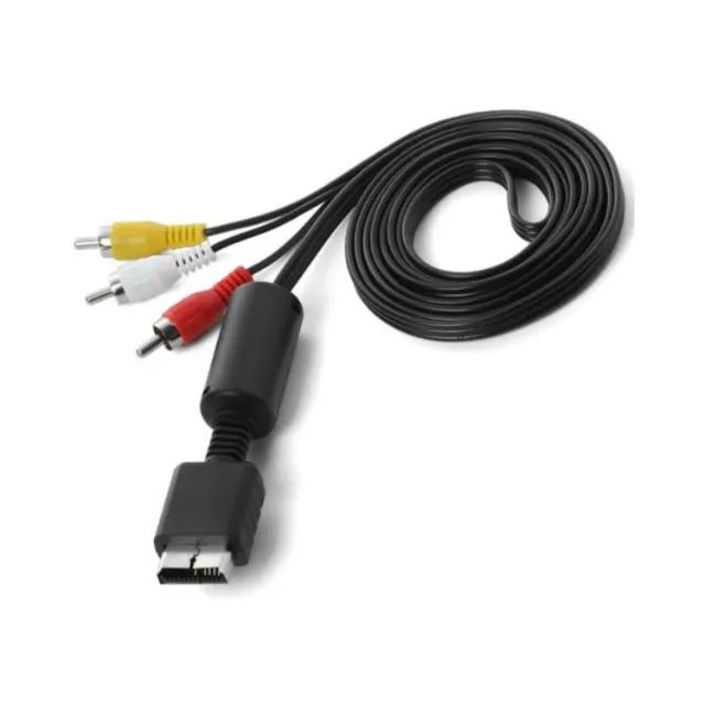 Cabo de Áudio e Vídeo AV RCA para Consola PlayStation 2 / PS2 / PS3 - Foto 2