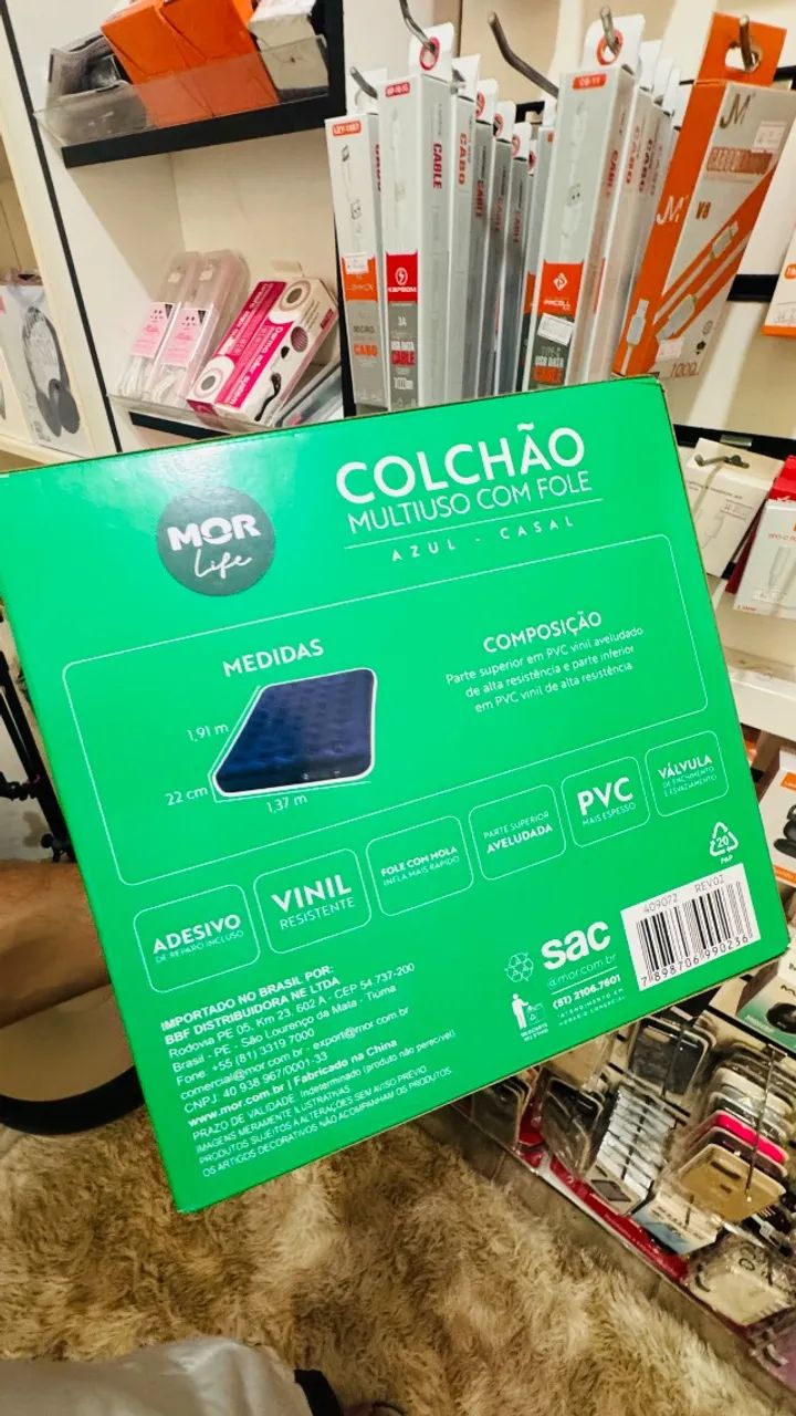 Colchão de Ar inflável - Casal - Foto 2