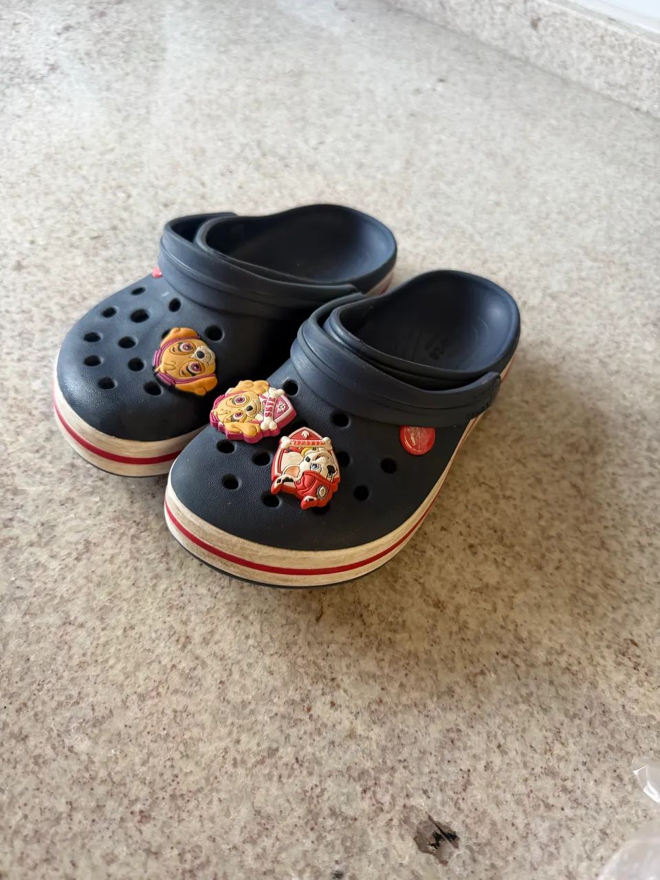 Crocs Infantil Azul Marinho - Patrulha Canina - Tam. 12C (Kids) - Foto 3